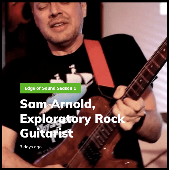 Edge of Sound Episode About&nbsp;Me